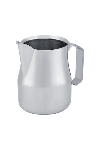 Yaozixa 550ml Paslanmaz Çelik Kuru Ağızlı Süt Köpürtme Kavanozu - Kahve İçin Karıştırma Ve Dökme Uygun, Dayanıklı Taban