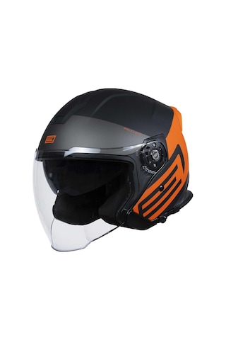 Origine Palio 2.0 Scout Fluo Açık Kask Siyah - Turuncu