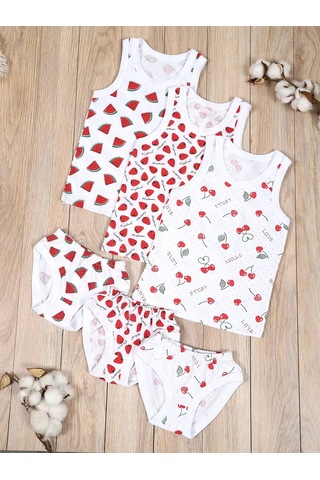 Matvejka 3 Parça Atlet Ve Külot İç Giyim Seti 216192131 Beyaz