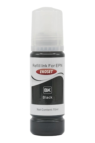 Ekoset Epson Ecotank L3150 Siyah Uyumlu Mürekkep 70 ML 103 Serisi