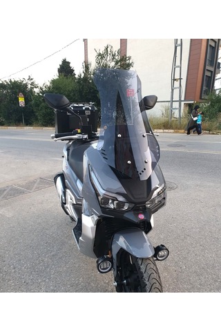 Motocam Rks Freccia Ön Cam 2022-2026 Model 65cm Füme Renkli 4mm Orta Boylu