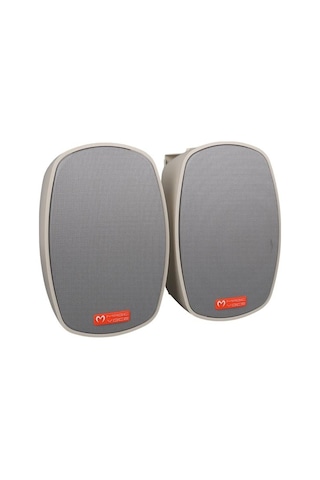 Magicvoice Mv-22 12 Cm 40 Watt Komütatörlü Hat Trafolu Krem Beyaz Sütun Hoparlör 2 Li Takım