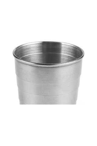 Xindoker Stainless Steel Çok Bölmeli Katlanabilir Bardak, Anahtarlıklı Taşınabilir, Bbq Ve Doğa Etkinlikleri İçin Dayanıklı Su Bardağı Diğer