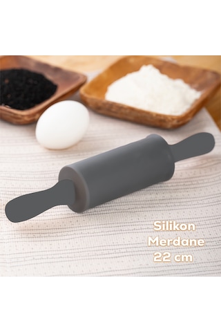 Perotti 15684 Silikon Antrasit Merdane 22cm