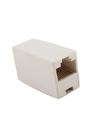 Ancheyn Cat6 Jack İnternet Kablosu Uzatıcı Birleştirici Rj45 Dişi Dişi Ethernet Ekleme Aparatı 4438