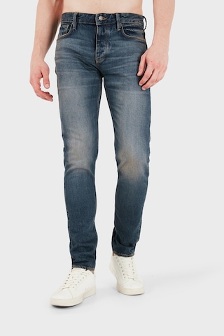 Emporio Armani Pamuklu Slim Fit Dar Paça Jeans Erkek Kot Pantolon Em000668 Af20752 Mb001 Lacivert