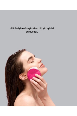 Mey İthalat 3 Fonksiyonlu Yüz Temizleme Ve Masaj Cihazı Su Geçirmez, Şarjlı, Ölü Deri Temizleyici Ve Cilt Yenileyici