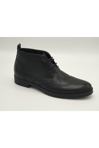 Freefoot 3815 Siyah Deri Erkek Bot 001