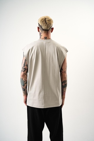 Respire Erkek Basic Tank Top Atlet Kemik