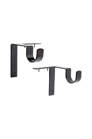 Pazly Evrensel Çift Perde Askısı - Sağlam Metal, 20kg Kapasiteli, 2 Adet