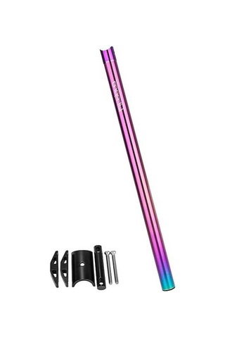 Artfulabode X Tüpü Renkli Koltuk Koltuk Koltuk Katlanabilir İçin Hafif Direk Direği Çok Bisiklet Bisiklet Alüminyum Alaşım 600mm 33.9 Gy Çok Renkli