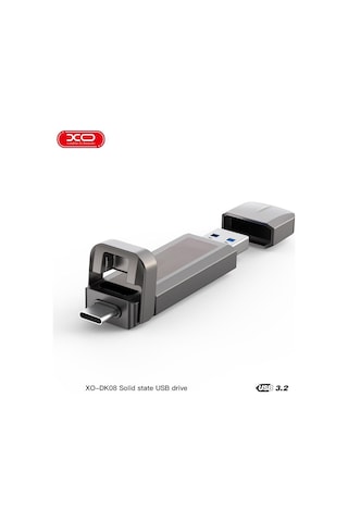 1 Tb Usb 3.2 Ve Type-c Çift Girişli 450mb/s Yazma Hızı Darbeye Dayanıklı Metal Ssd Flash Bellek