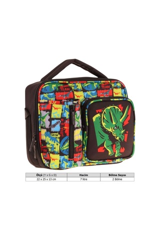 Kaukko Kıds Beslenme Çantası Leather Spaceshıp Ad-4002