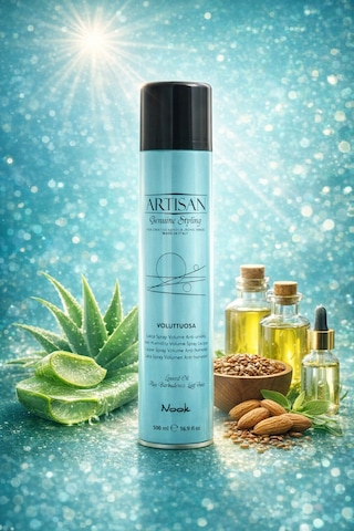 Nook Artisan Nem ve Kabarma Karşıtı Hacim Veren Profesyonel Saç Spreyi 500 ML