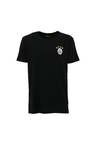 Galatasaray 4 Yıldızlı Siyah Tshirt Siyah