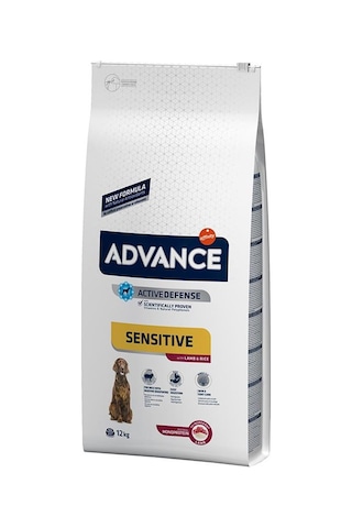 Advance Kuzu Etli ve Pirinçli Hassas Yetişkin Köpek Maması 12 KG Advance Kuzu Etli ve Pirinçli Hassas Yetişkin Köpek Maması 12 KG