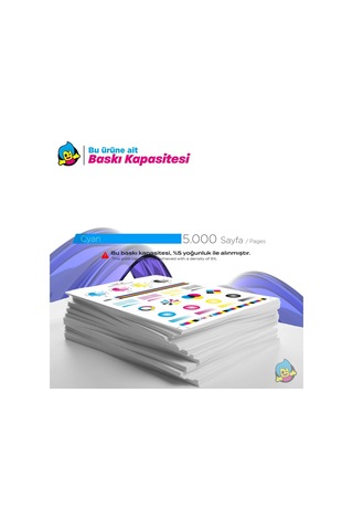Hp Color Laserjet Pro M452dw Cf411x Mavi Uyumlu Toner Çipli