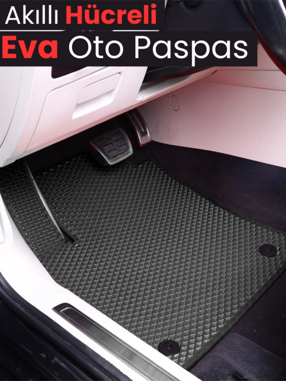 Honda-cıvıc-fb-fg-hatchback- 2012-2015 İçin Eva İç Paspas Takımı Metal Topukluk Hariç -542