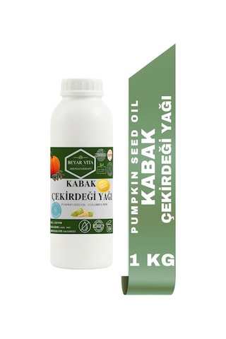 Beyar Vita Kabak Çekirdeği Yağı 1 KG Beyar Vita Kabak Çekirdeği Yağı 1 KG