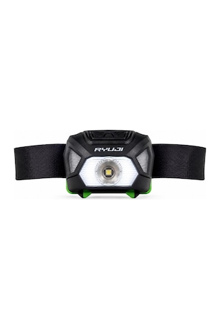Ryuji 100 Lumen Beyaz + Uv Kafa Feneri Siyah