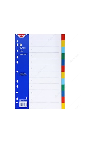 Noki 59126 Ayraç 12'li Renkli