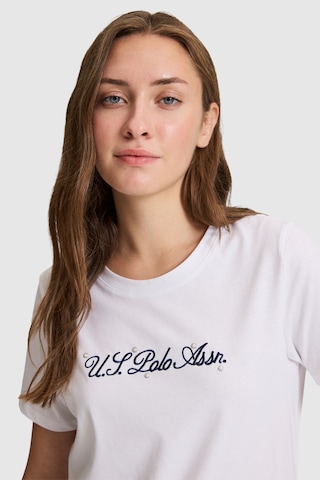 U.S. Polo Assn. U.s. Polo Assn. Kadın Beyaz Tişört 50323463-vr013