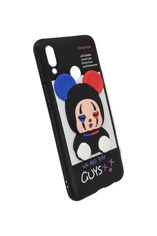 Nettech Huawei P Smart 2019 Uyumlu Three D Case Seri Arka Koruma