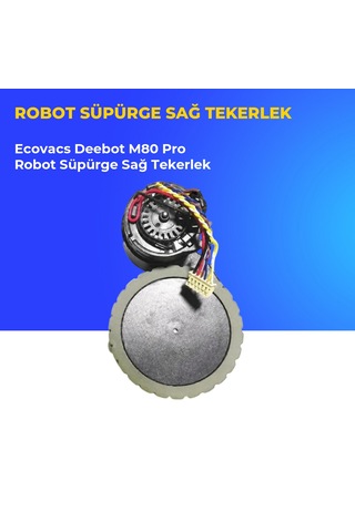 Ecovacs Deebot M80 Pro Robot Süpürge Sağ Tekerlek
