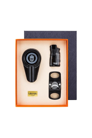 Lubinski Yeni Üçlü Black Puro Seti