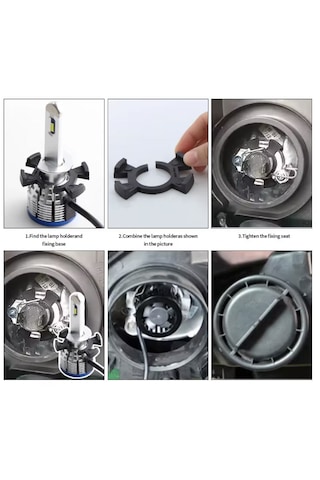 Honda Civic İçin Led Xenon Ampul Sabitleme Aparatı 2 Adet -
