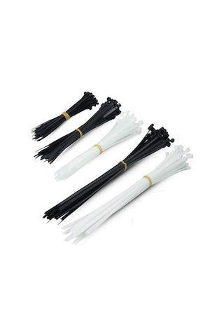 100 ADET 4,8X200MM KABLO BAĞI SİYAH
