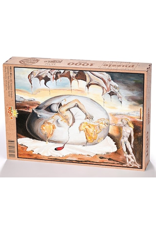 King Of Puzzle Yeni Bir Adamın Doğuşu / S. Dali Puzzle 1000 Parça
