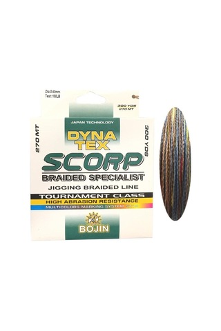 Dft Discovery Bojin Scorp Jigging Braided Line 0.60mm Misina 270mt