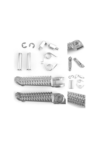 Yamaha Yzf R1 1998-2014 R6 1999-14 R6s 2003-2008 Gümüş Ön Ayak Dayanağı