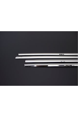 S-Dizayn  Toyota Corolla Uyumlu Krom Cam Çıtası 2002 - 2007 4 Prç