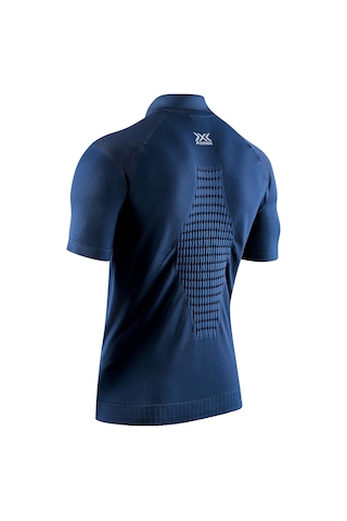X-bıonıc X-bionic Erkek Polo Yaka Tişört Invent 4.0 Lacivert In Nbl Mavi