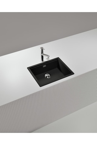 Schock - Lahti N100l Onyx 50 Cm Tezgahaltı/tezgahüstü Granit Evye Diğer