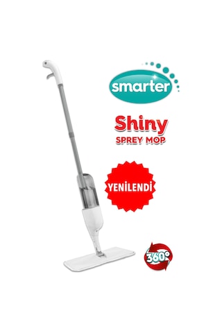 Smarter Shıny Sprey Mop Beyaz