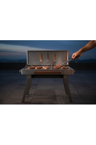Hamton Chefbox 100 Kömürlü Mangal Seti - Başlangıç Paketi