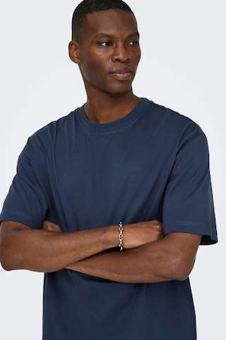 Only & Sons Erkek T Shirt 22022532 Lacivert Lacivert