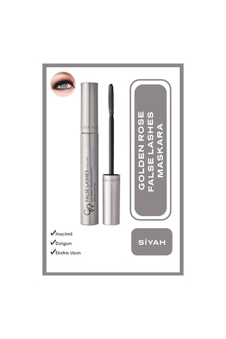 False Lashes Hacim Veren Maskara & Sweet Kiss Meyveli Dudak Parlatıcı Set