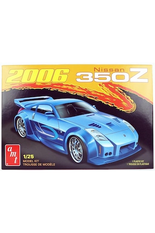 Amt 1220m 1/25 2006 Nissan 350z 2t, Demonte Plastik Araba Maketi