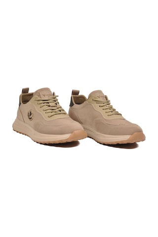 Voyager Haki Hafızalı Taban Erkek Spor Ayakkabı Hafif Esnek Taban Casual Sneaker E421 M