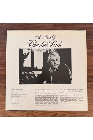 Charlie Rich The Best Of Charlie Rich