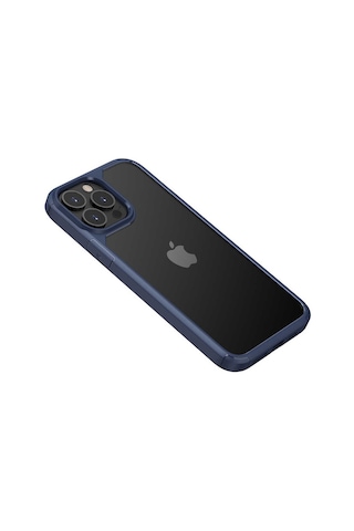 Zeyline Apple Uyumlu iPhone 13 Pro Max Zore Roll Kapak-mavi