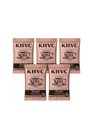 Khvc Kahveci 1549 Türk Kahvesi 75 G 5 Adet