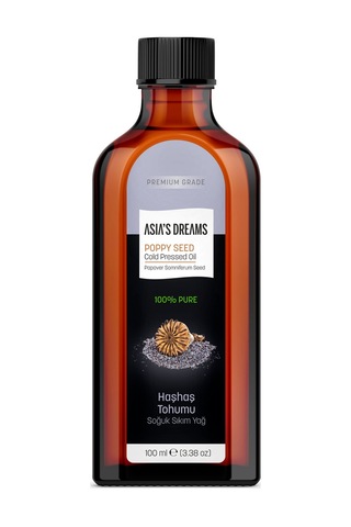 Asia's Dreams Haşhaş Tohumu Soğuk Sıkım Yağ 100ml