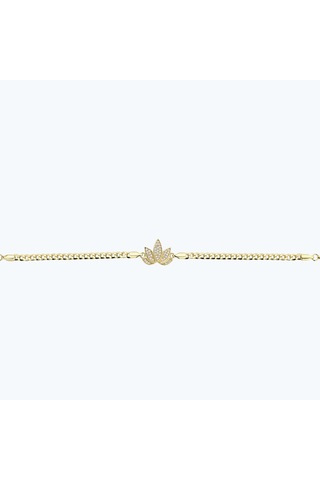 Altınbaş Altın Lotus Zincir Bileklik Blazn315-25825 Renkli Altın