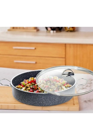 Eda Zk-053 Zeyna 26 Cm Granit Pilav Karnıyarık Tencere