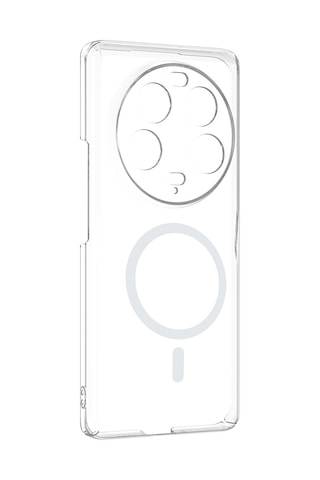 Xiaomi 13 Ultra Kamera Korumalı M-safe Şarj Özellikli Şeffaf Sert Pc Kapak London Şeffaf